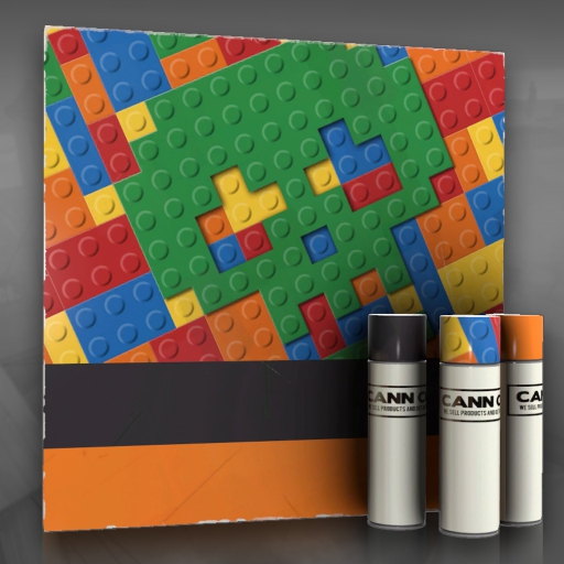 Block Wrapped - War Paint