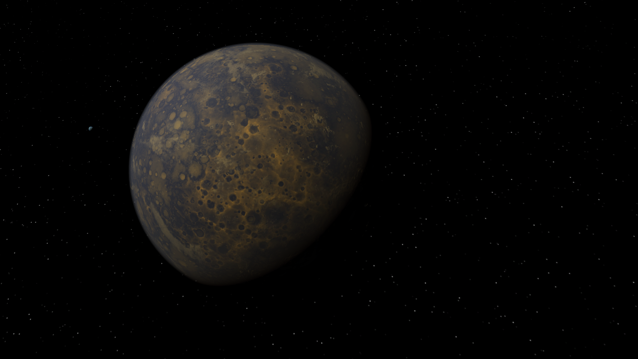 Coruscant + Moons (Star Wars)