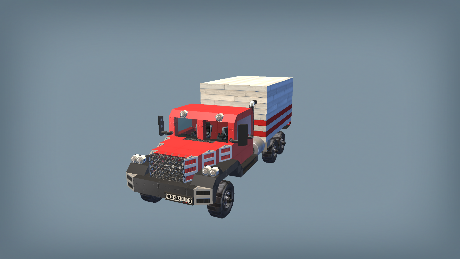 Offroad truck 04 classic version (6x6)