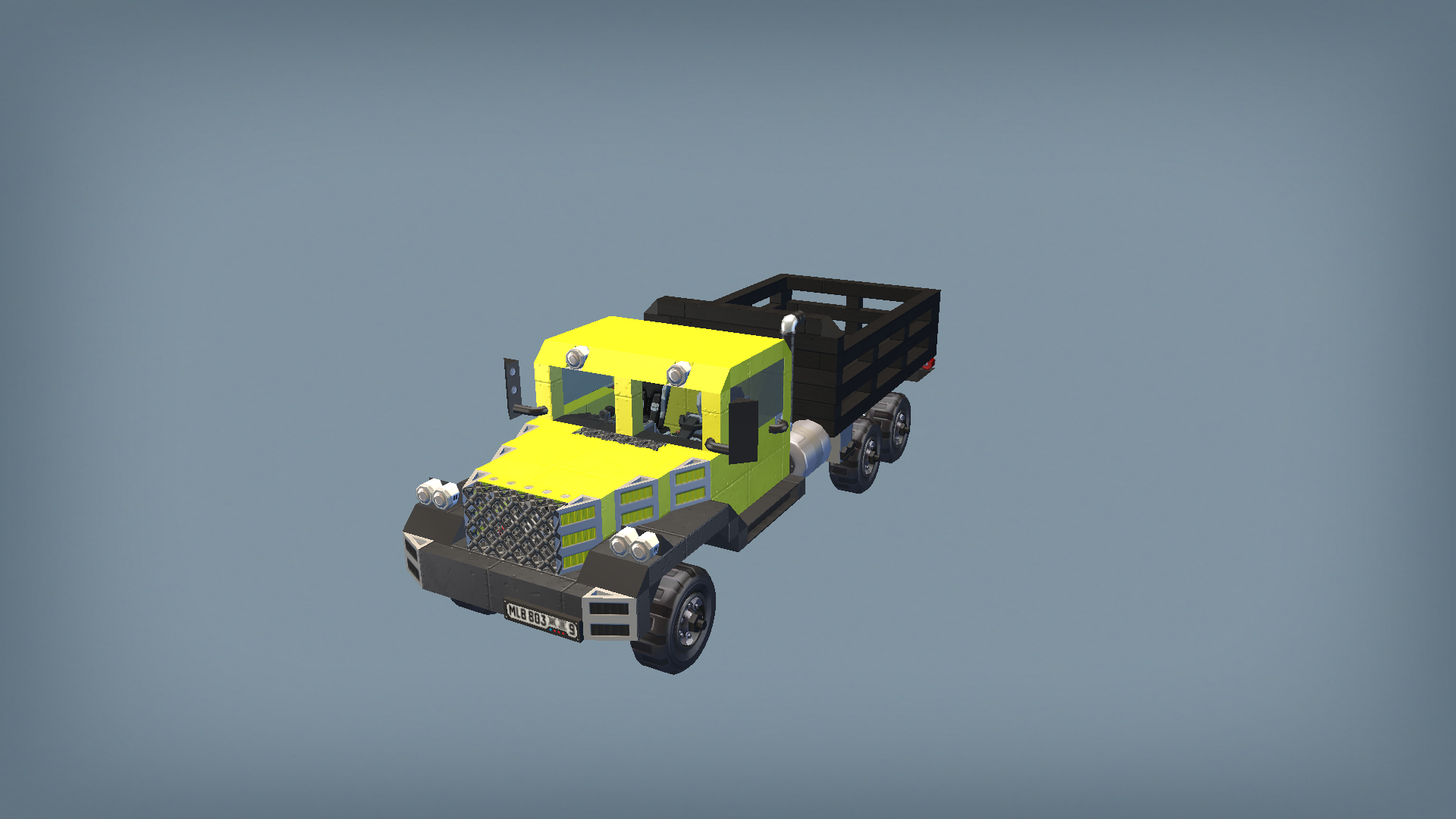 Offroad truck 04 opened version (6x6)