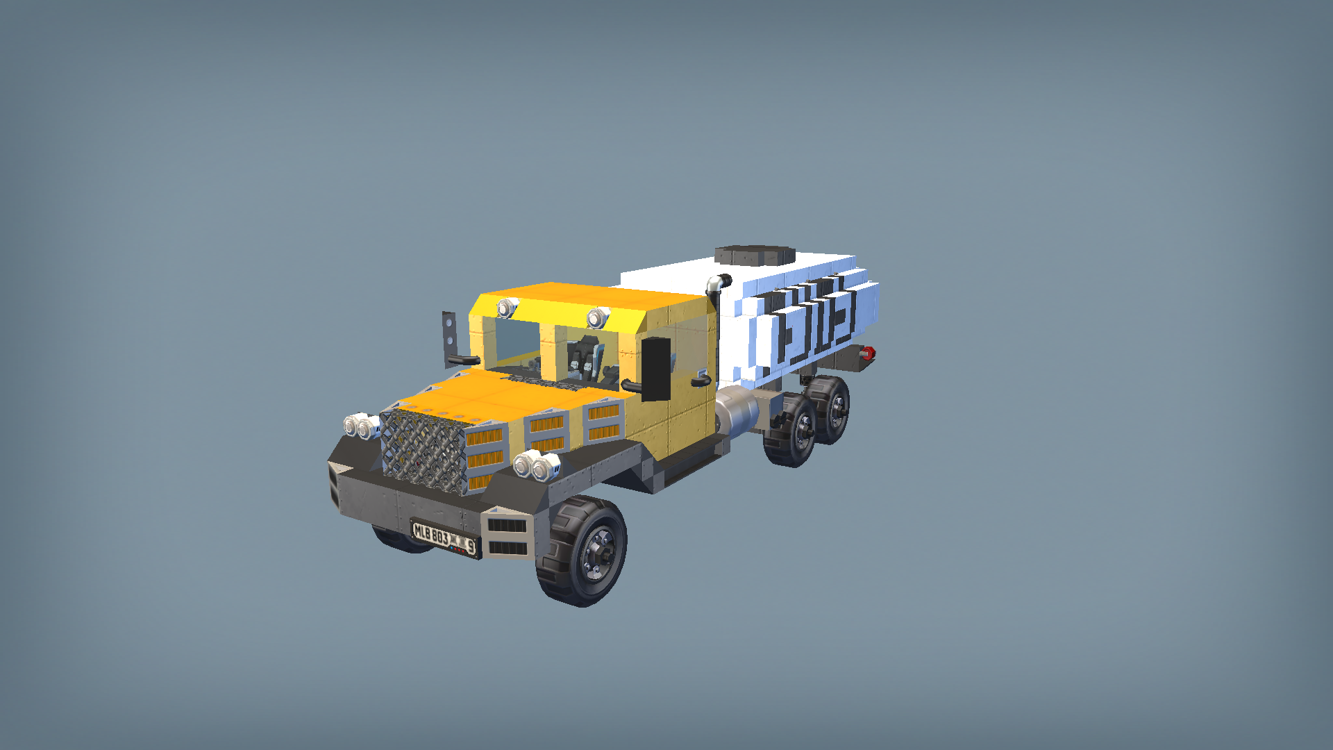 Offroad truck 04 fuel-cistern version (6x6)