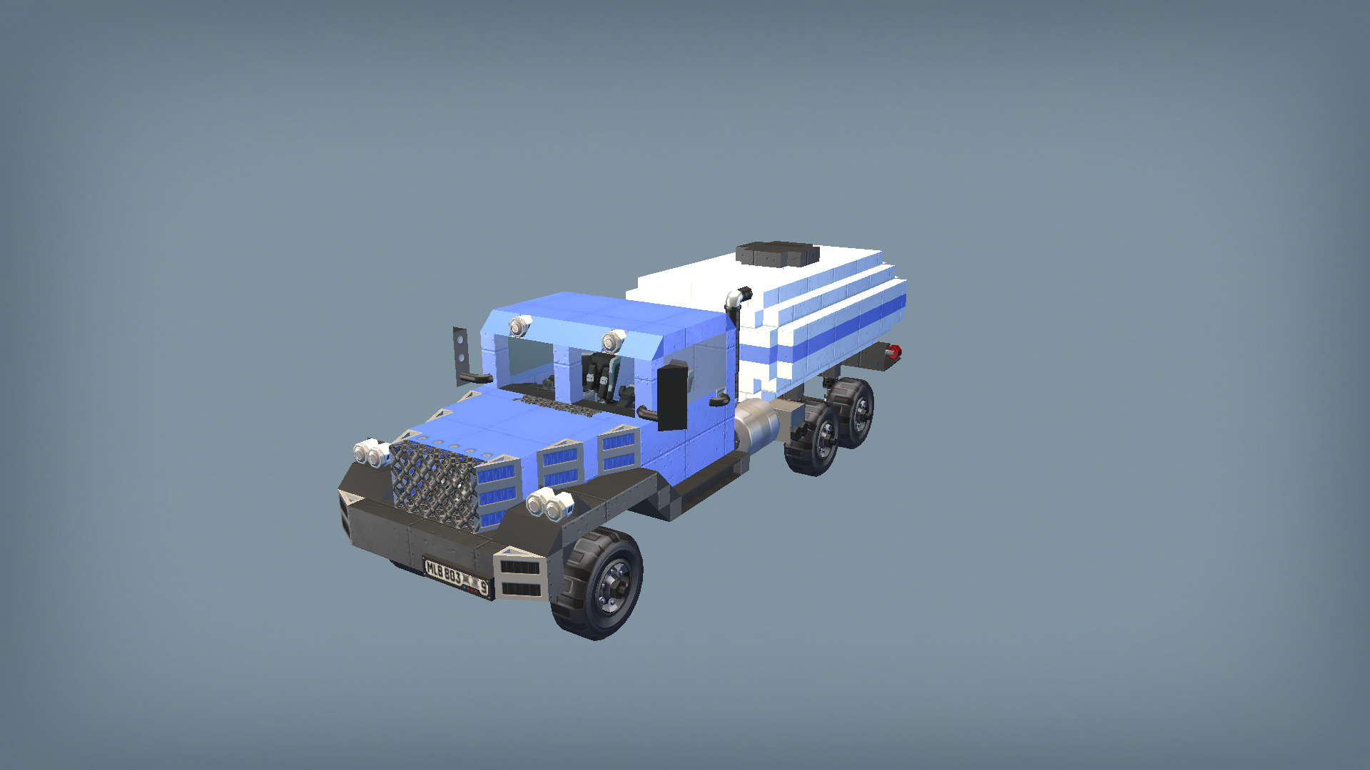 Offroad truck 04 water-cistern version (6x6)