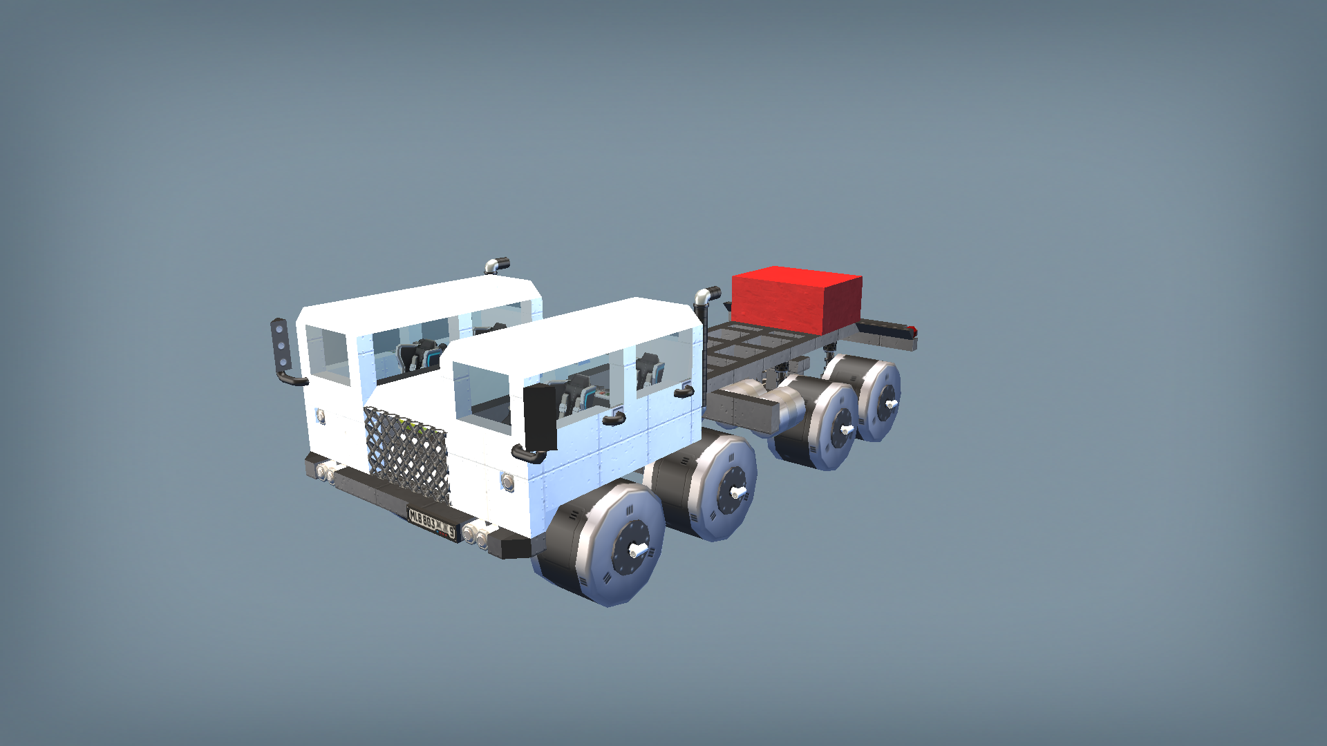 Heavy offroad truck 01 clear version