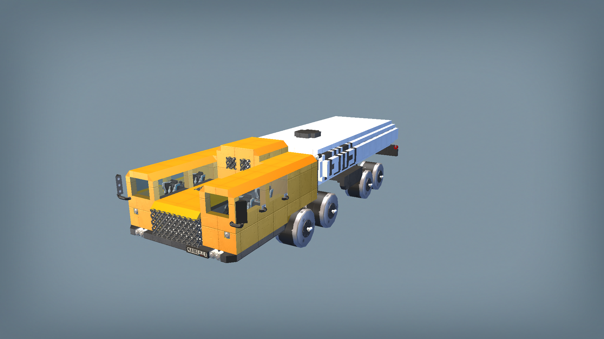 Heavy offroad truck 02 fuel-cistern version
