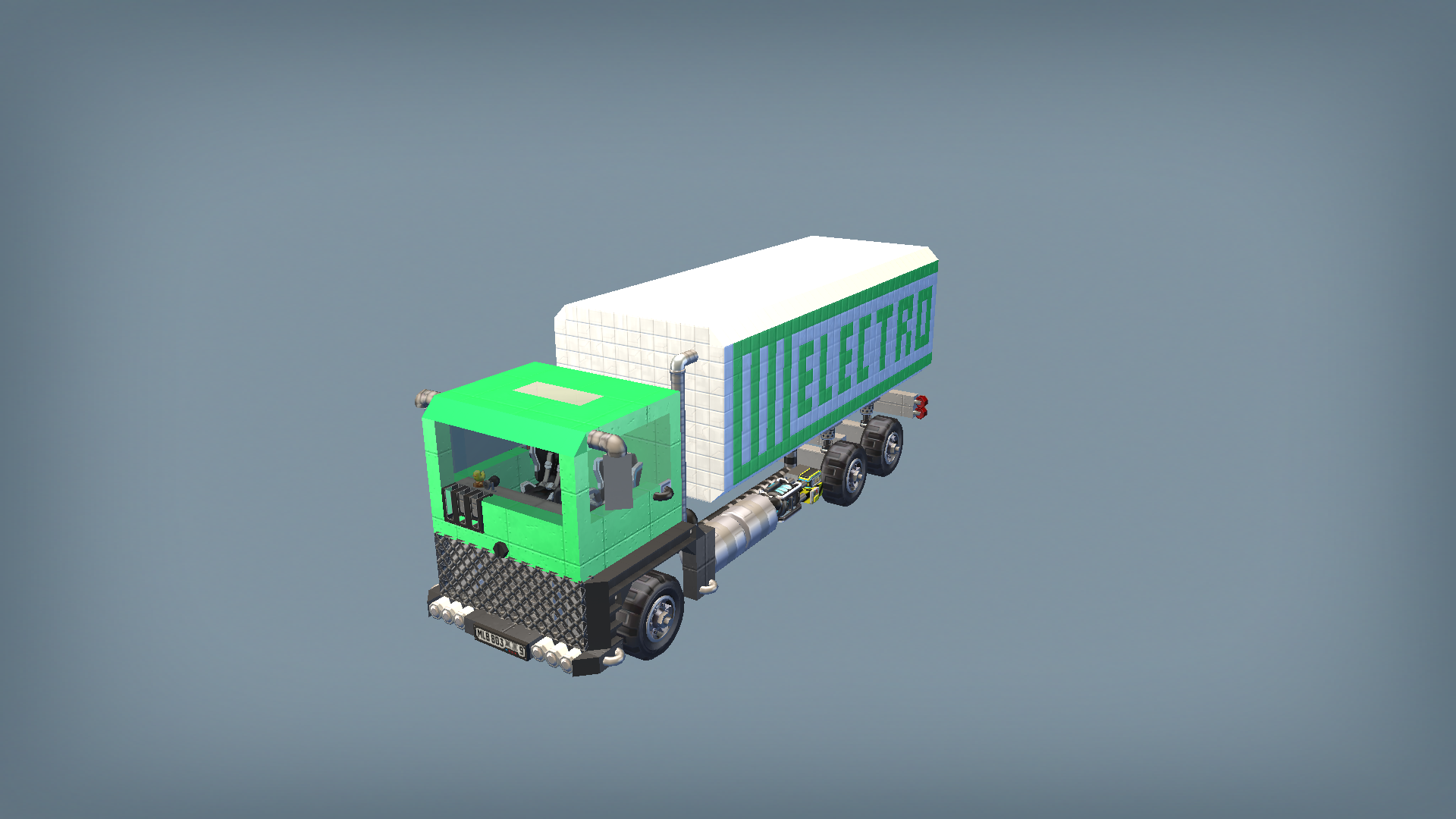 Truck 01 electro-container version (6x4)