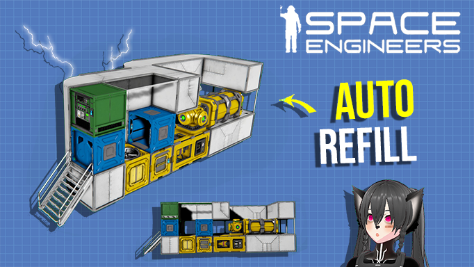 Automatons Auto-Refilling Airlock Example
