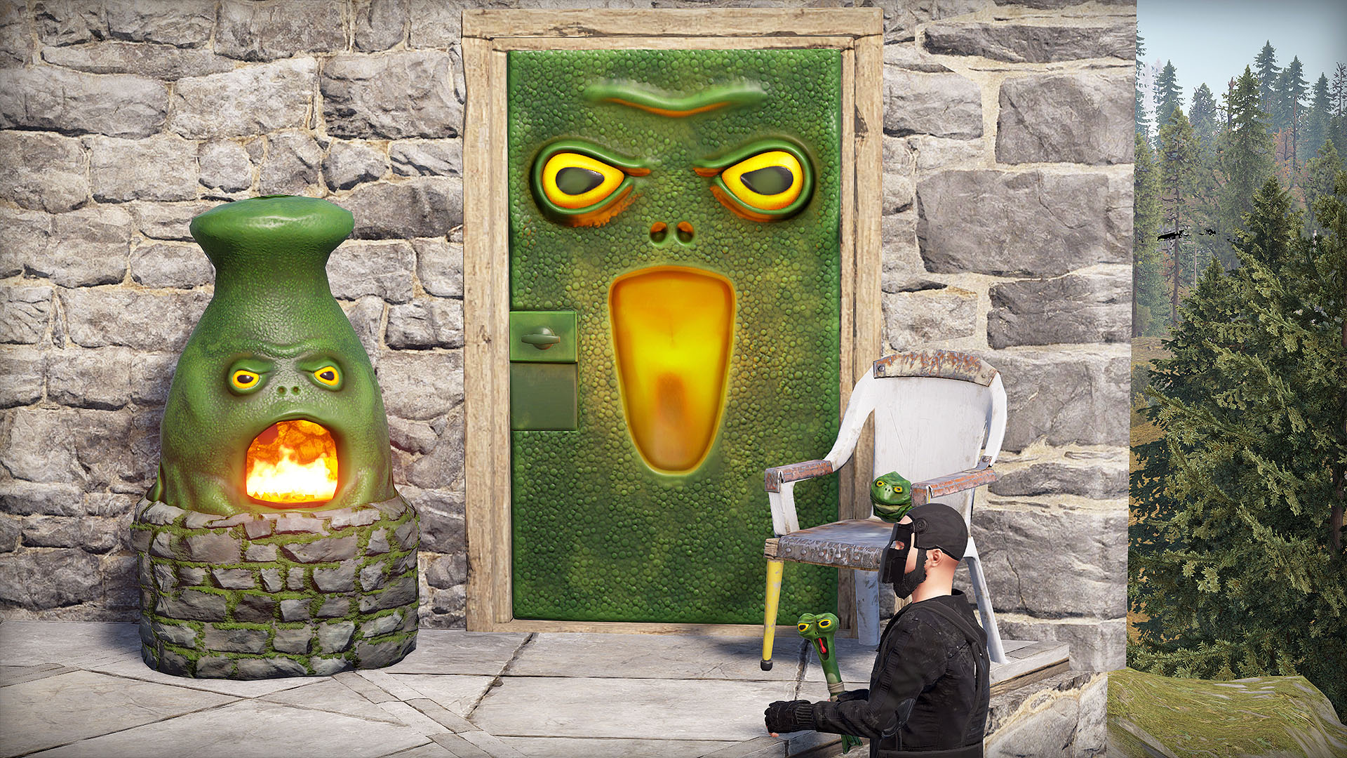 Frog Door