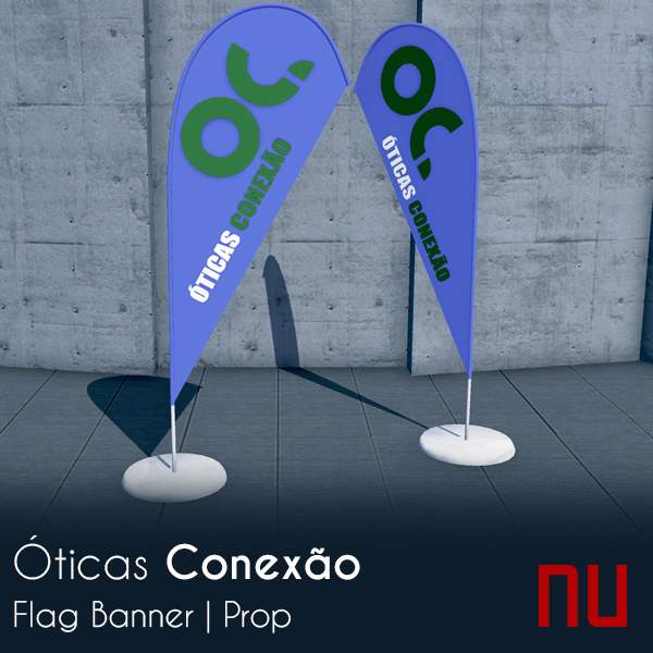 Oticas Conexão - Flag Banner