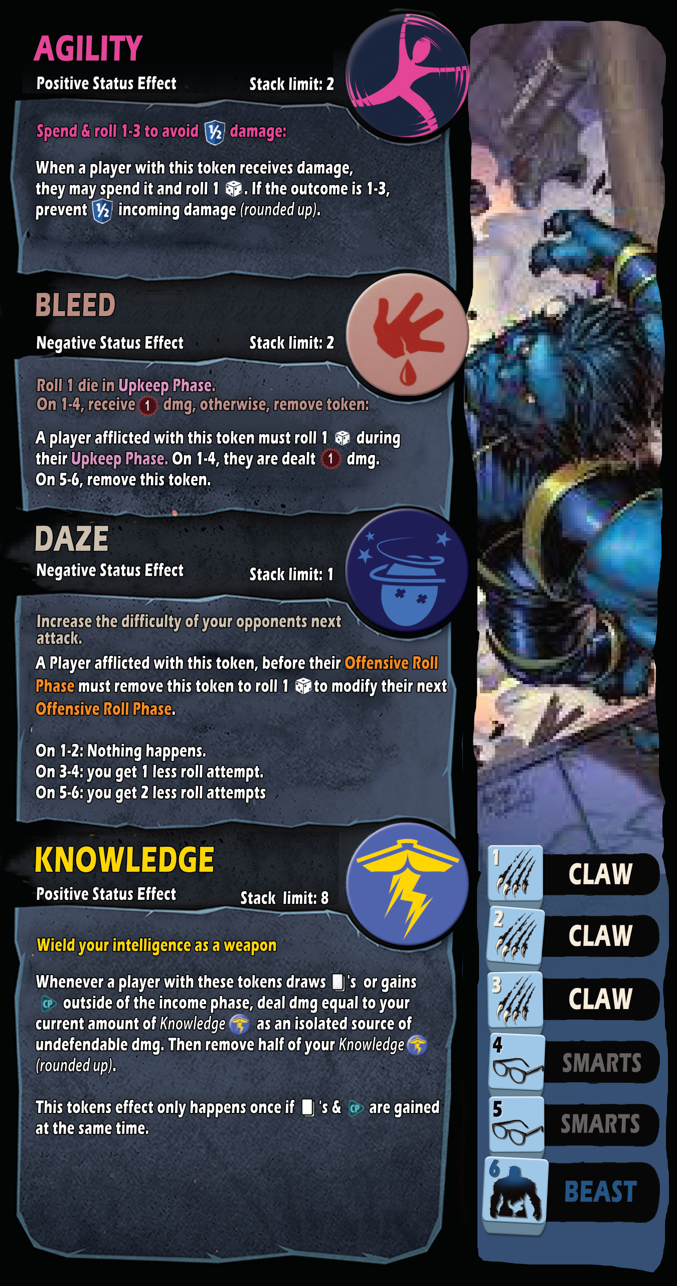 Beast: X-Men, Dice Throne Homebrew by HullK