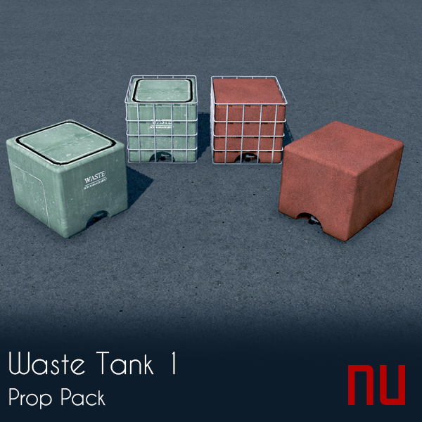 Waste Tank (IBC Tote)