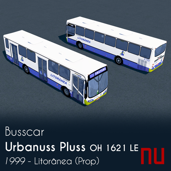 Busscar Urbanuss Pluss OH 1621 LE | Litorânea (Prop)
