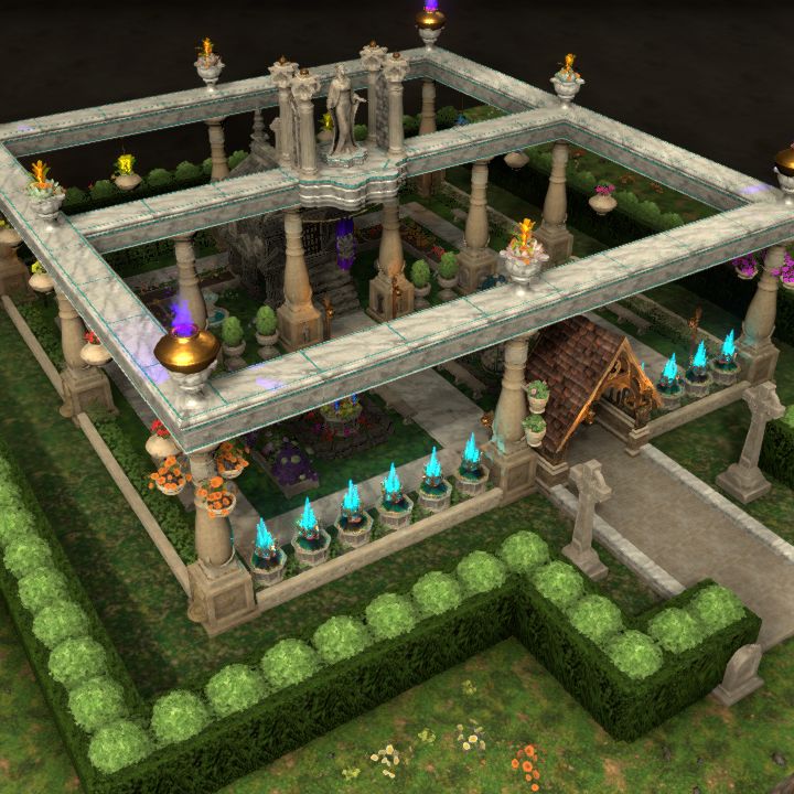 Tribute tomb and park
