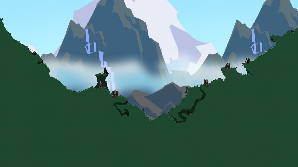 Mountain chaos
