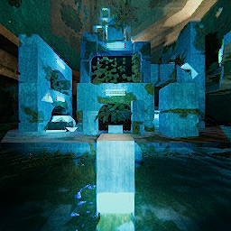 Beton blue