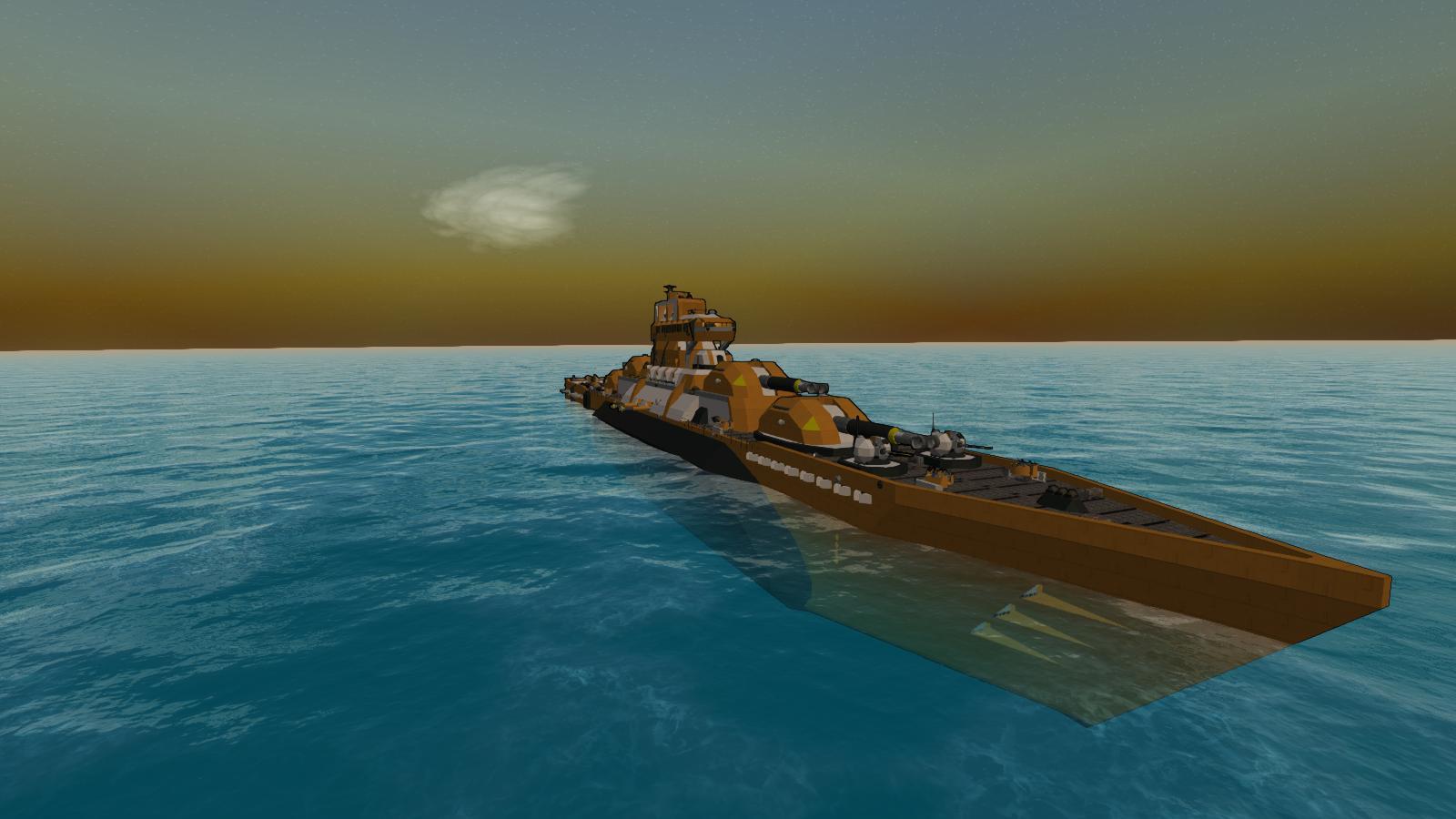 The Conquest class Capital ship