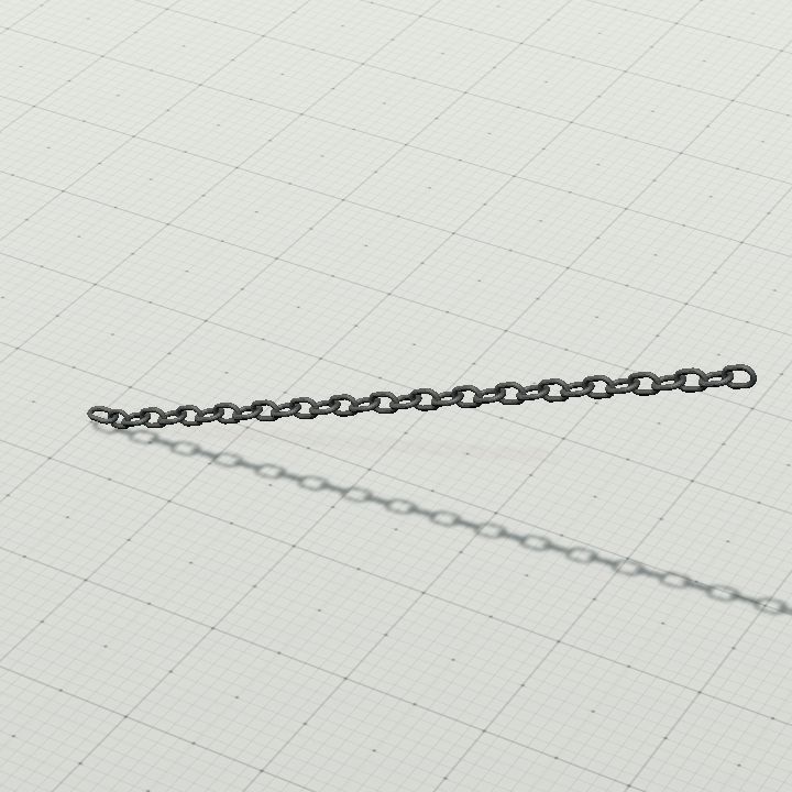 chain straight curved