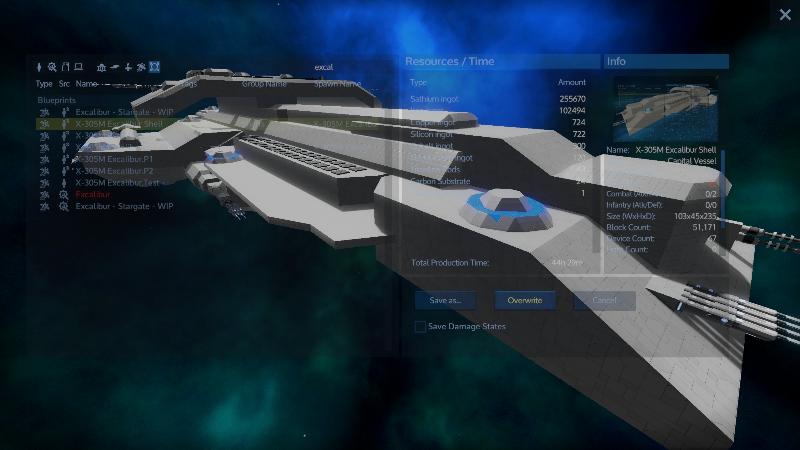 X-305M Excalibur Shell