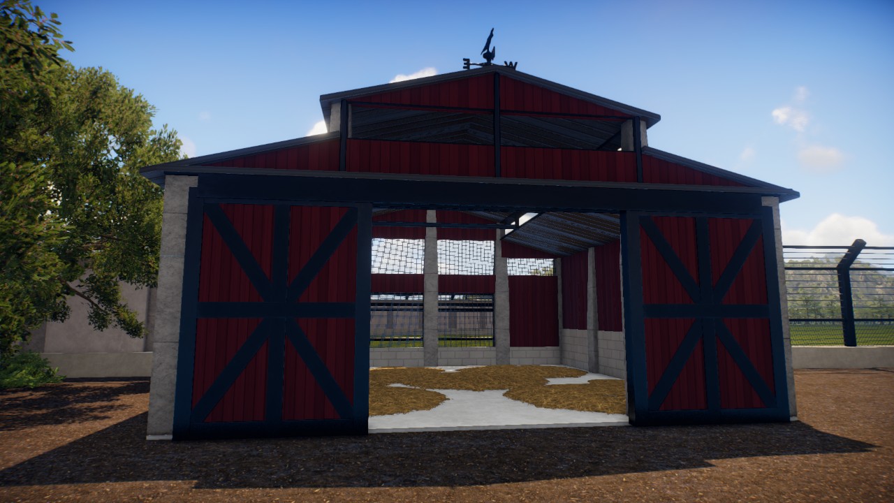 Reinforced Theropod Barn