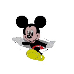 Mickey wall decal preview