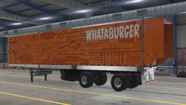 WhatAburger SKIN Pack for 48Ft &53Ft SCS Box Trailers