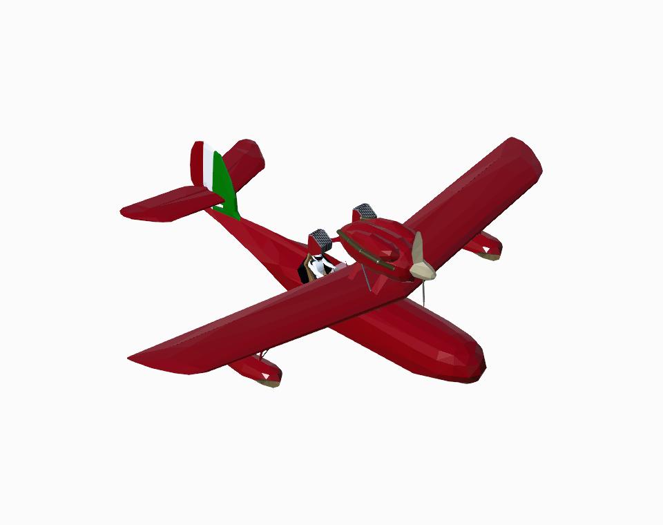 Porco Rosso's plane