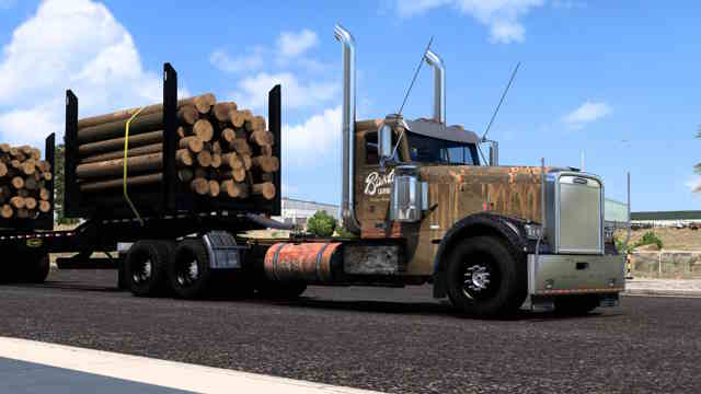 Rusted Logging SKIN for Ruda Classic XL Day Cab
