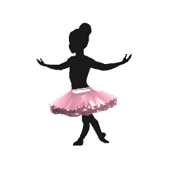 ballet wall decal preview