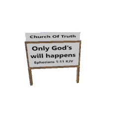 Church yard sign preview