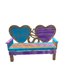 heart bench preview
