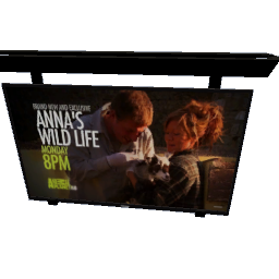 hanging from ceiling tv smaller preview