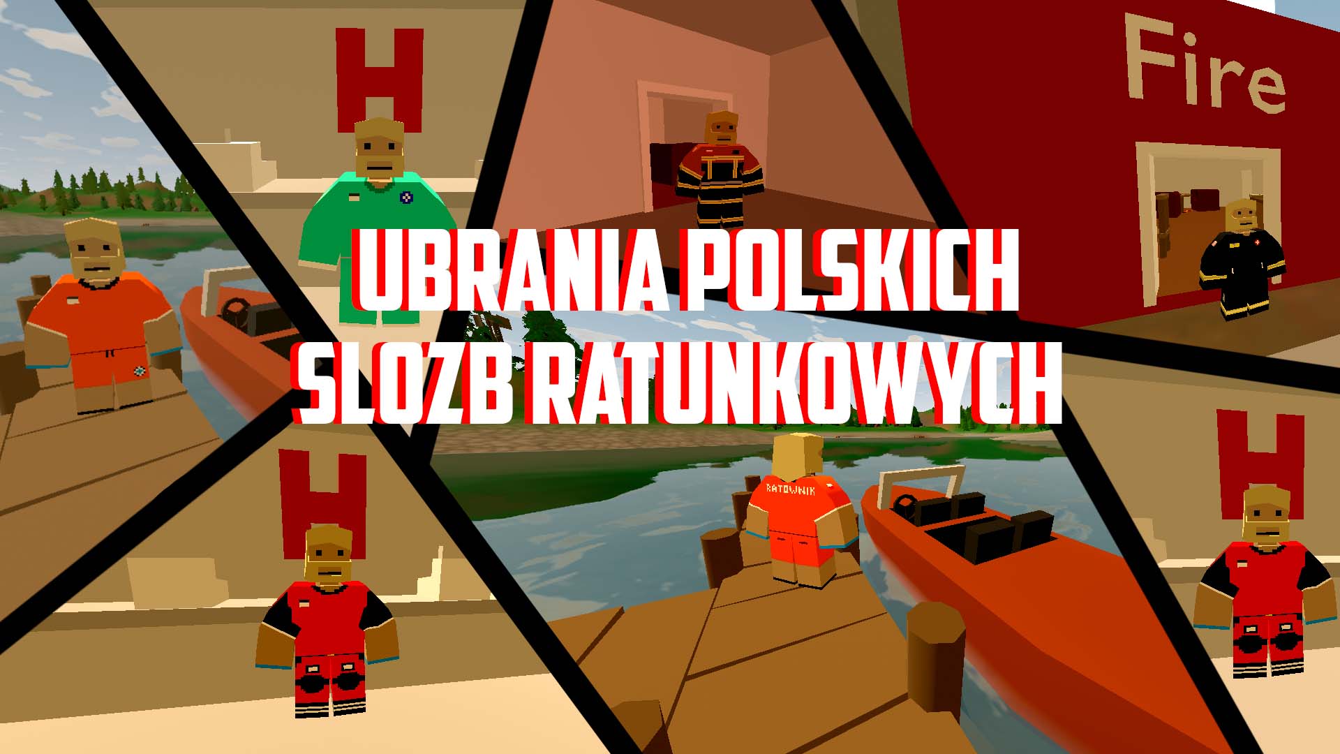 Dodatek do Ubrań Polskich Służb Ratunkowych – Unturned Mod