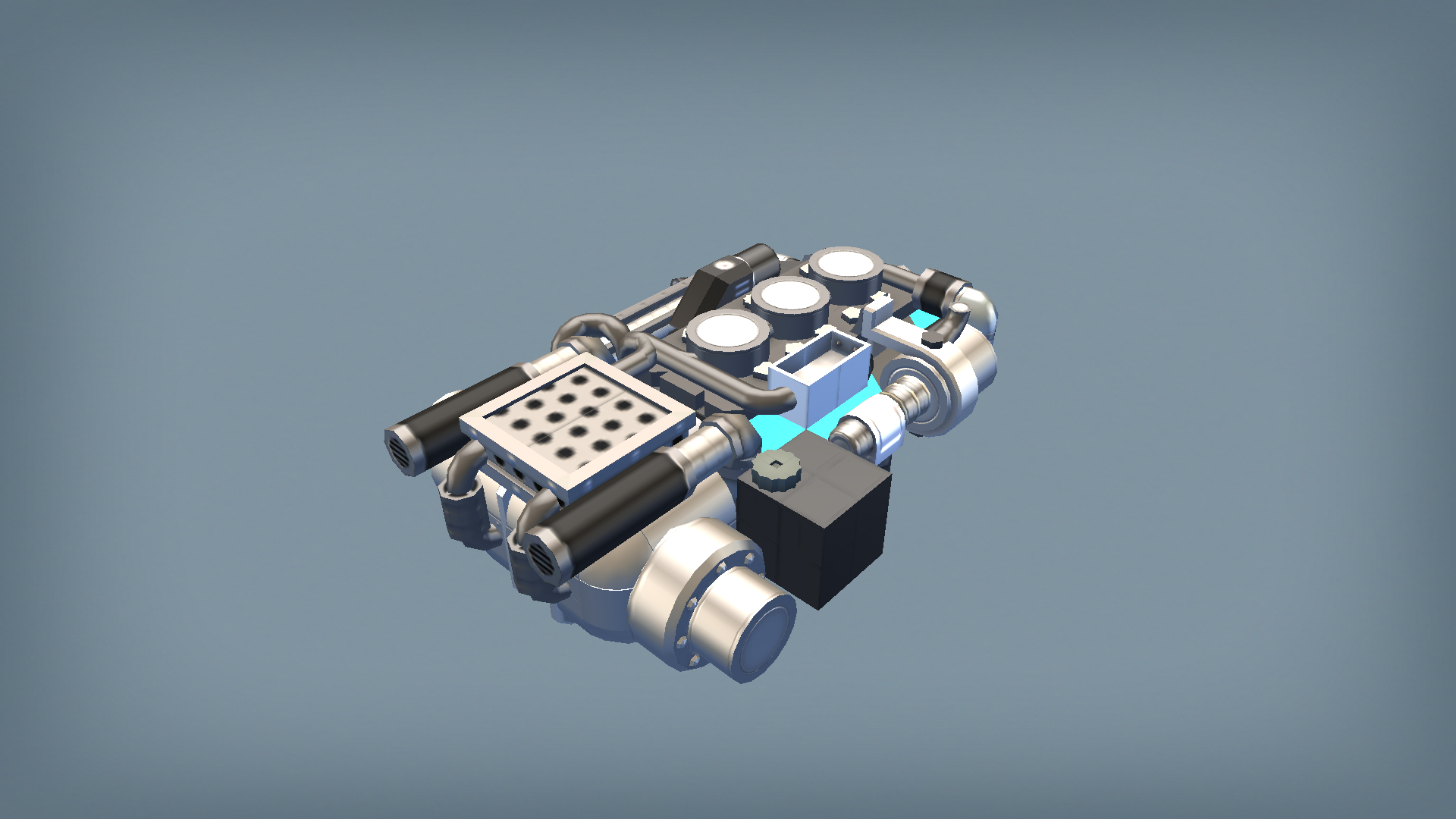 tank engine drive train