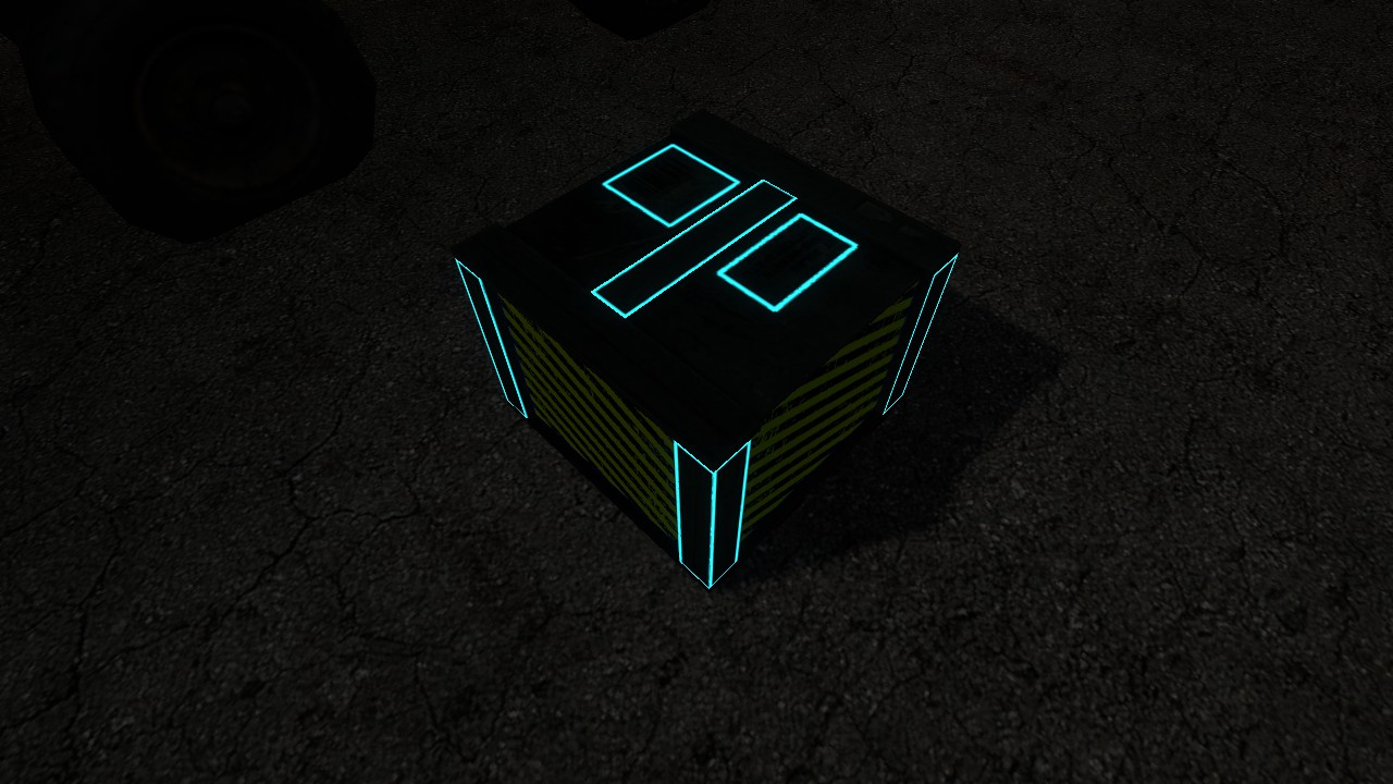 Neon RGB Item crate