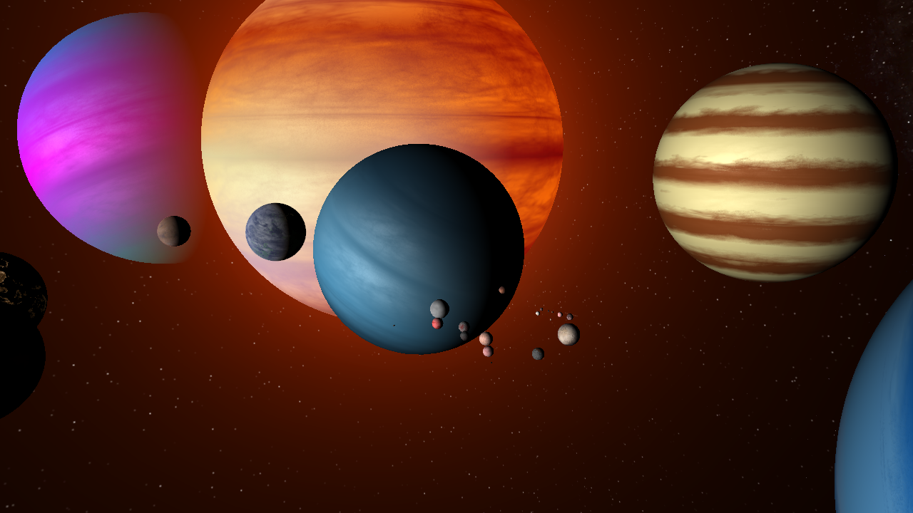 All of my Custom Solar System and Exoplanets + a world more Earth-like Than Earth!