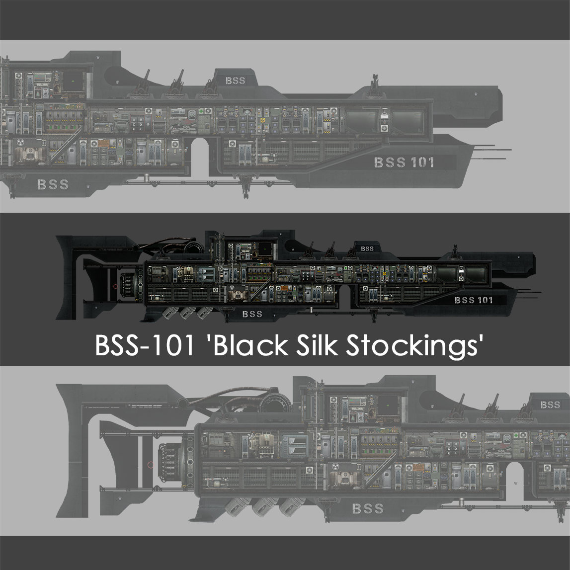 BSS-101 'Black Silk Stockings' – Barotrauma Mod