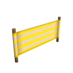 WfS Beach Privacy Screen yellow