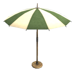 WfS Beach Parasol green