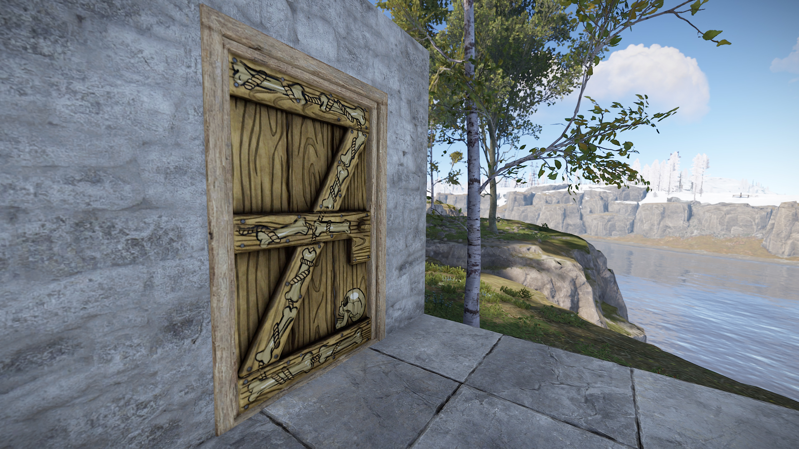 Rampage Wooden Door