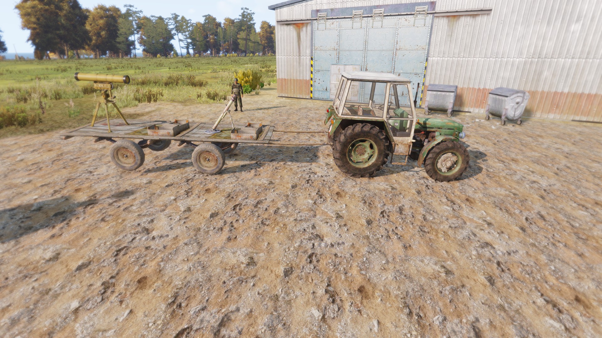 North Korean War Tractor (ATGM/Mortar)