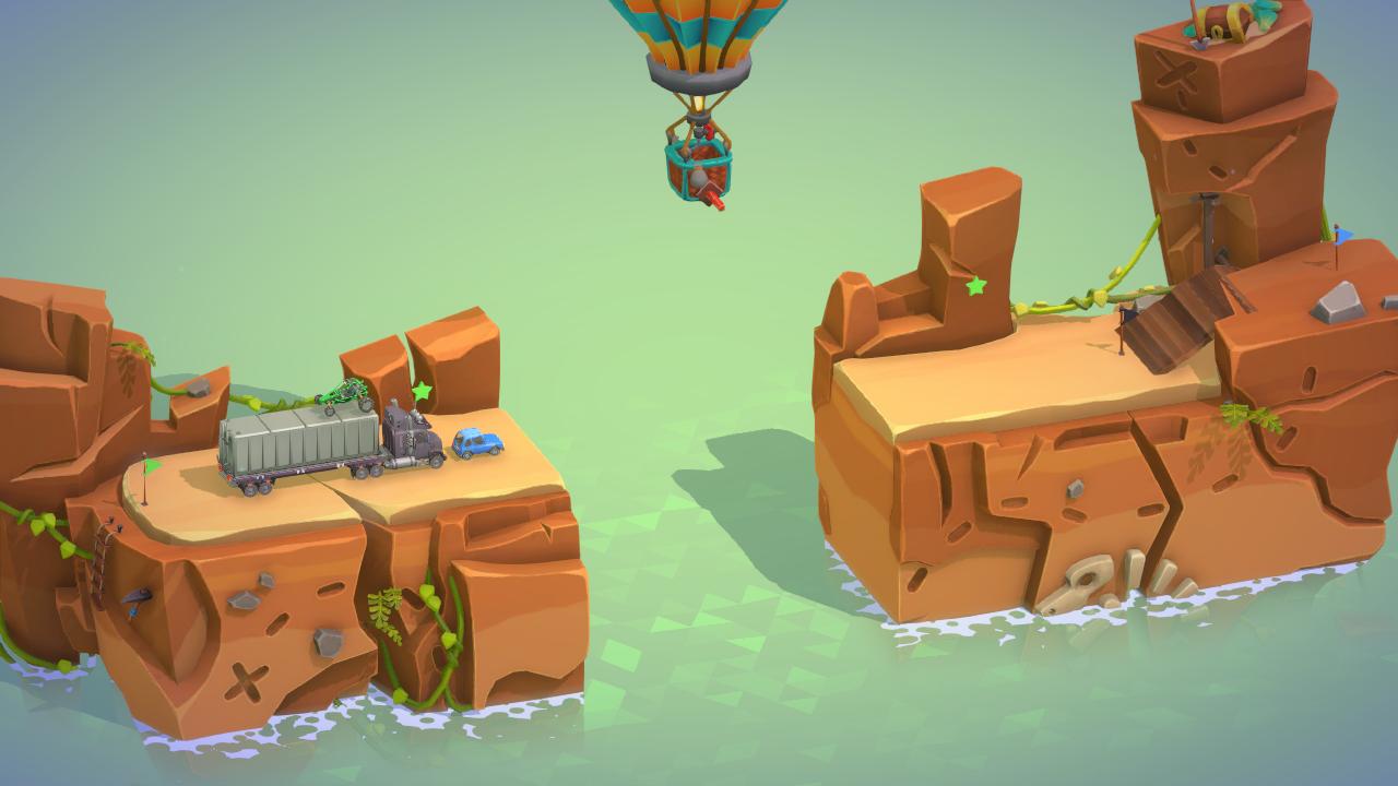 powerful rope bridge