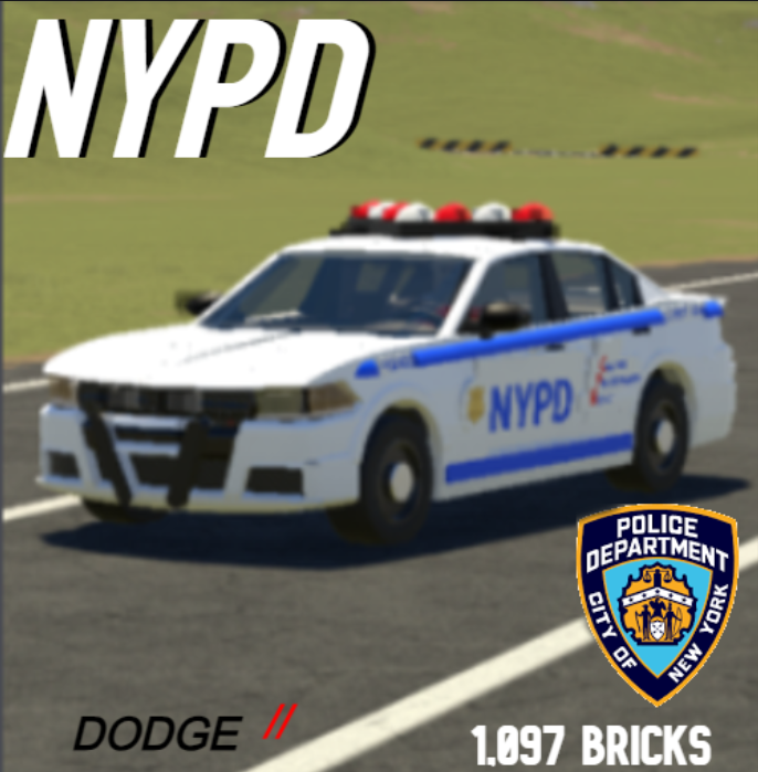 2018 Dodge Charger PPV - NYPD -Custom Lightbar-