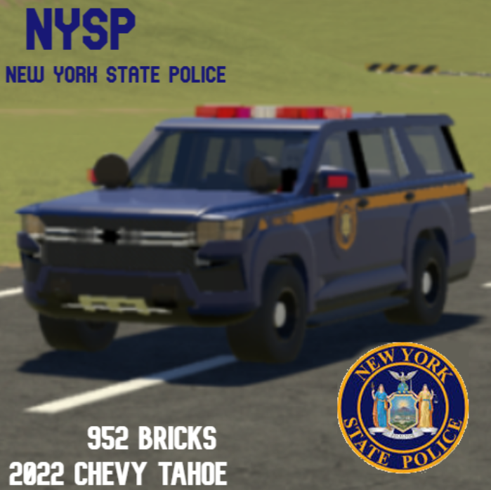 2022 Chevy Tahoe NYSP New York State Police