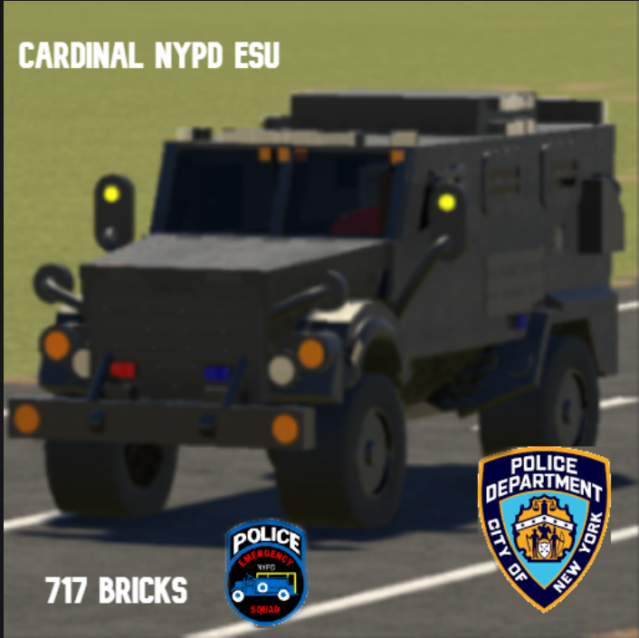 Cardinal MRAP -ESU NYPD-