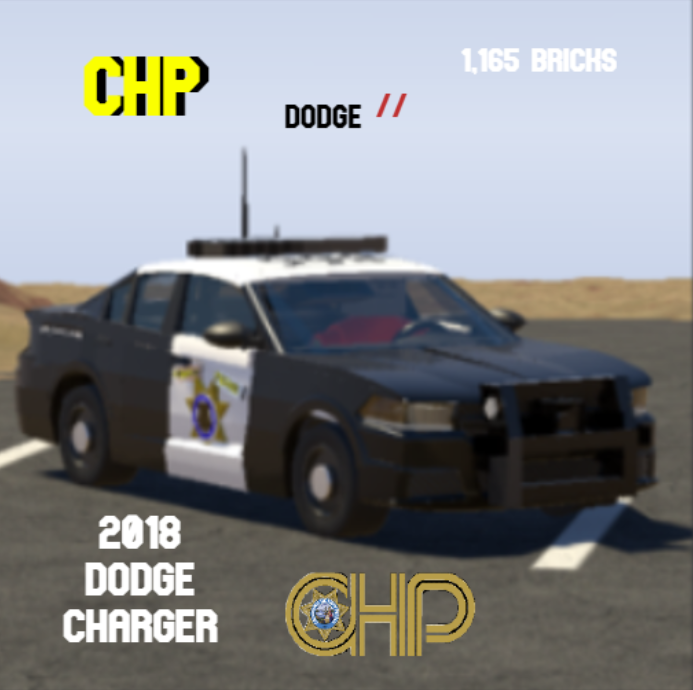 2018 Dodge Charger   - CHP - -CUSTOM LIGHTBAR-