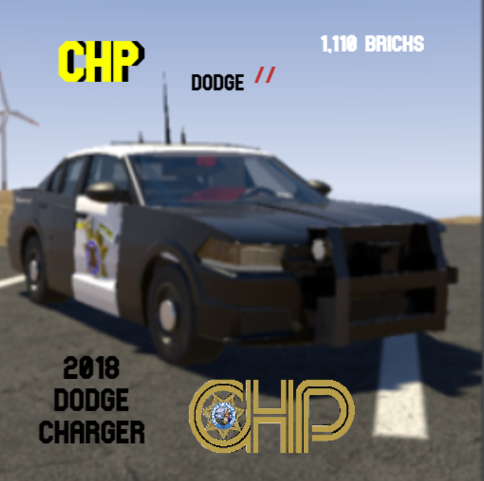 2018 Dodge Charger - CHP - -CUSTOM LIGHTBAR- Slicktop