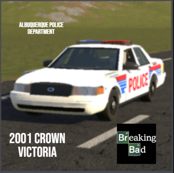 2001 Ford Crown Victoria Albuquerque Police - BREAKING BAD -