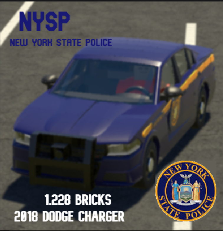 2018 Dodge Charger NYSP - New York State Police - -CUSTOM LIGHTING- Slicktop