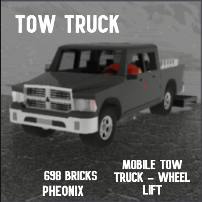 Pheonix Athens Tow Truck - WHEEL LIFT -