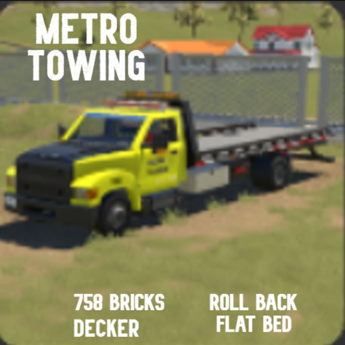2005 Decker Rancher - METRO TOWING - Rollback - Flatbed Tow Truck