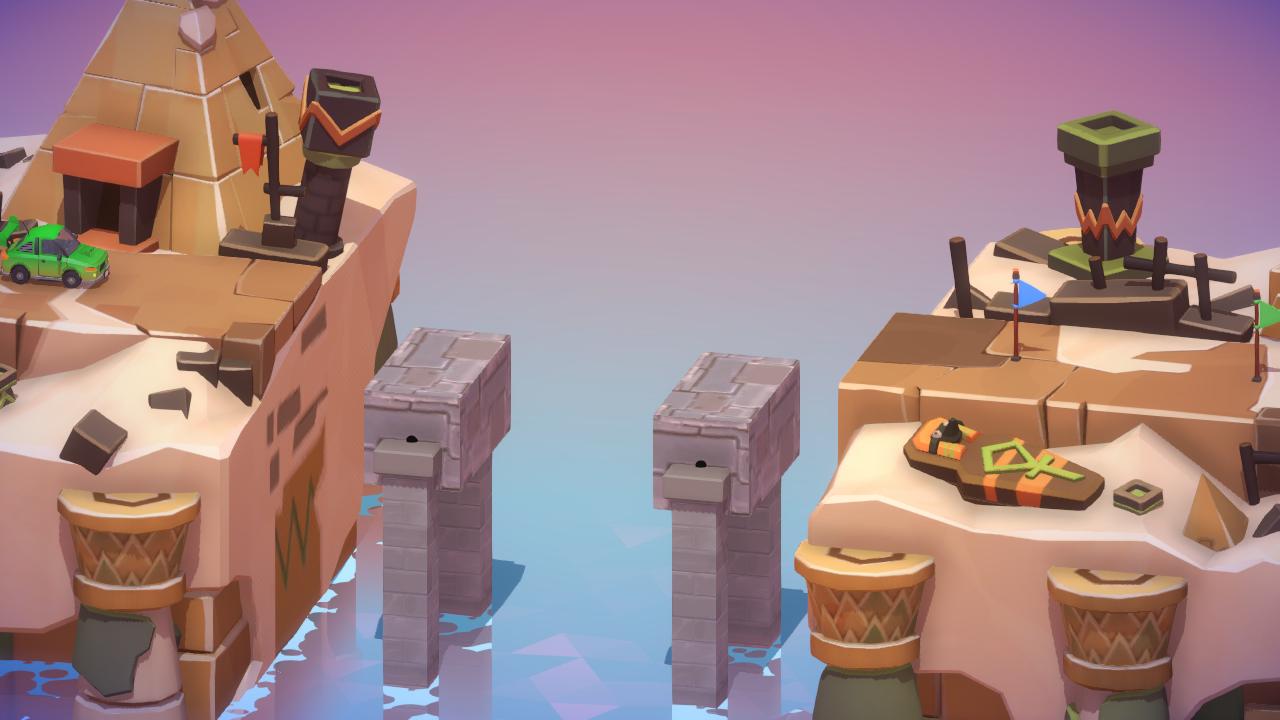 spinning pillars